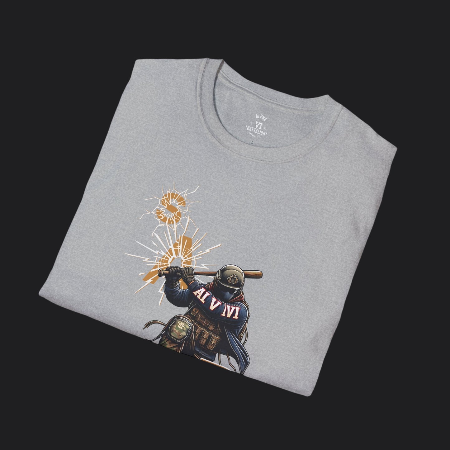 Destroy Sadness Tee — Veteran Mental Health Awareness T-Shirt