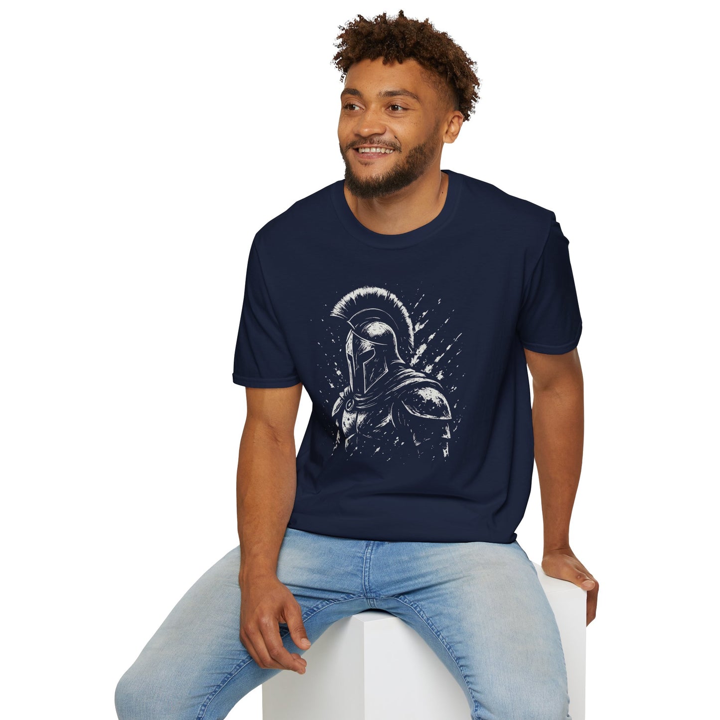 Spartan – Splat Background Tee