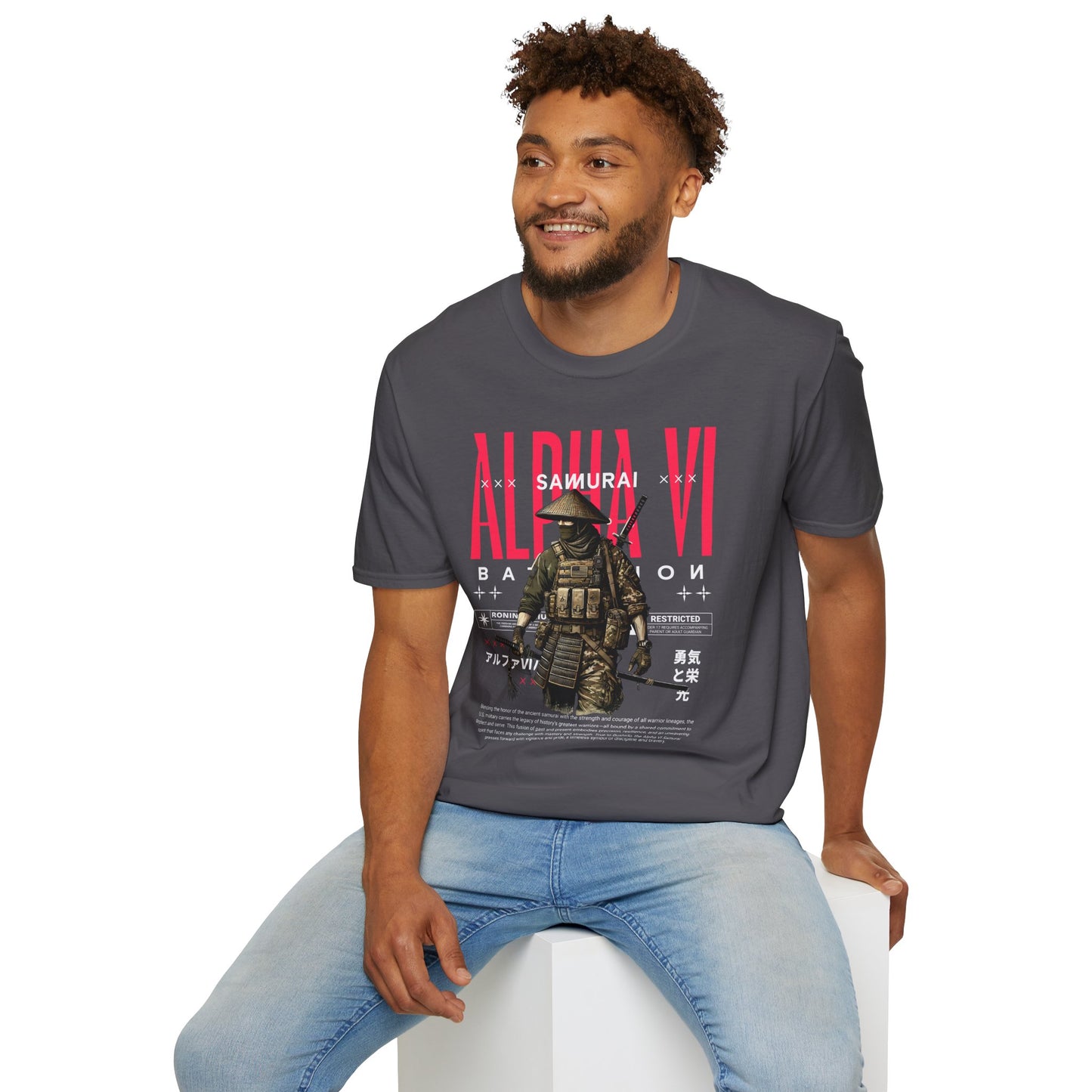 Alpha VI Battalion Samurai Tee