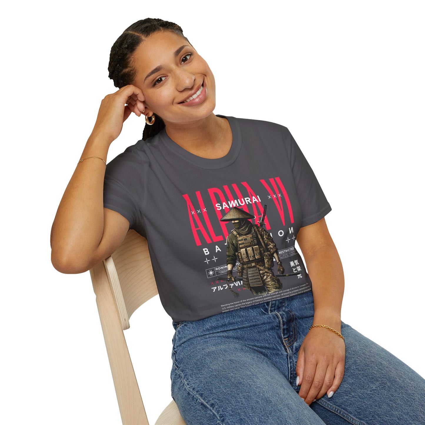 Alpha VI Battalion Samurai Tee