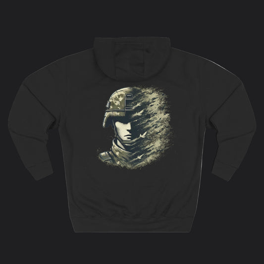 Save the Veterans Hoodie – Disintegration Edition (Male Variant)