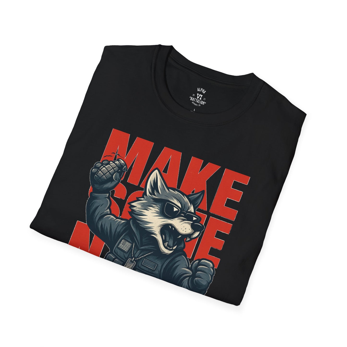 Make Some Noise – Alpha 6 Wolf Tee