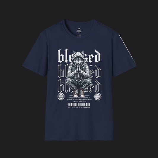 Blessed Tee — Christian Faith Veteran Military Pride T-Shirt