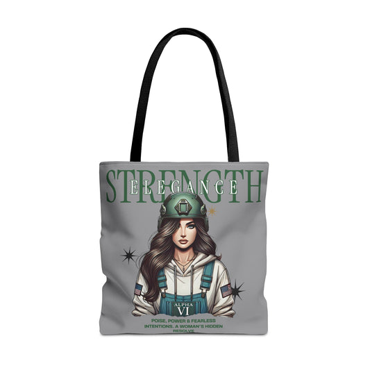 Strength & Elegance Tote Bag