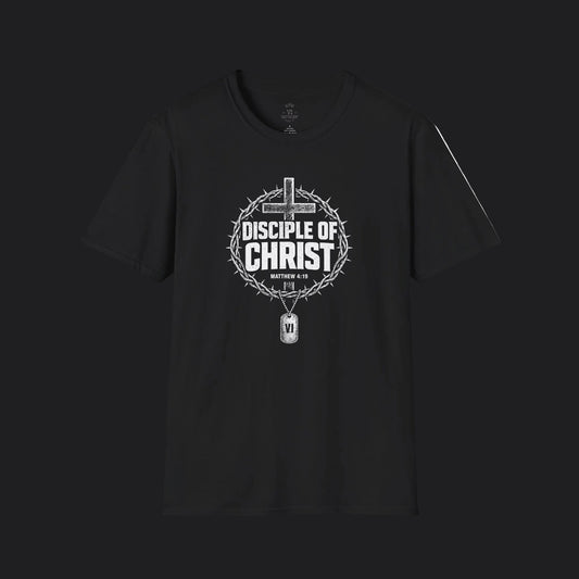 Disciple of Christ Tee — Christian Faith Cross T-Shirt