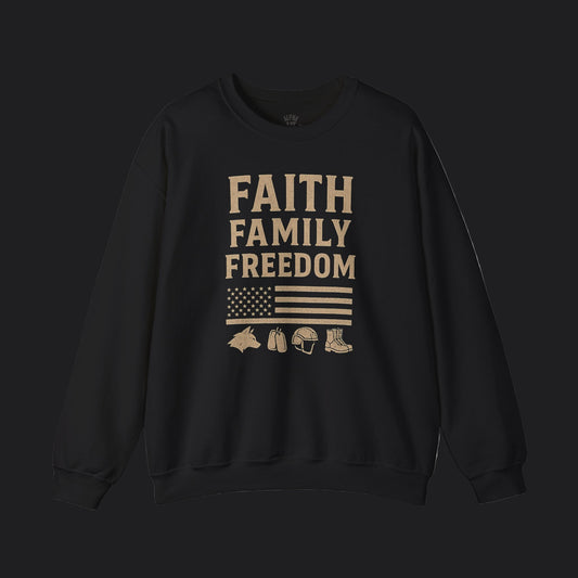 Faith Family Freedom Sweater