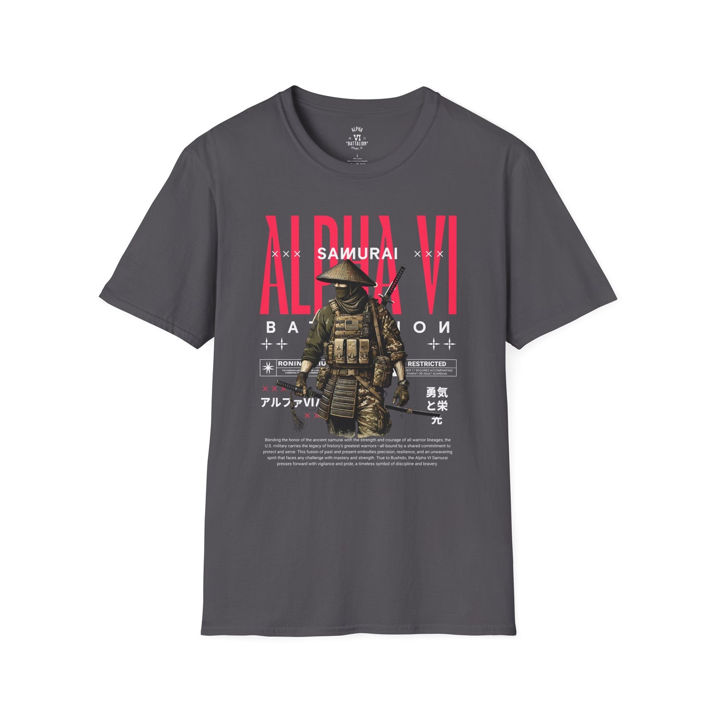 Alpha VI Battalion Samurai Tee