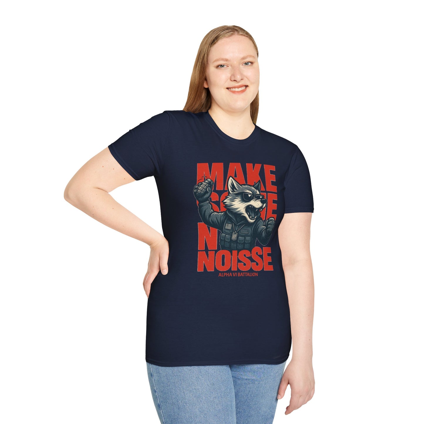 Make Some Noise – Alpha 6 Wolf Tee