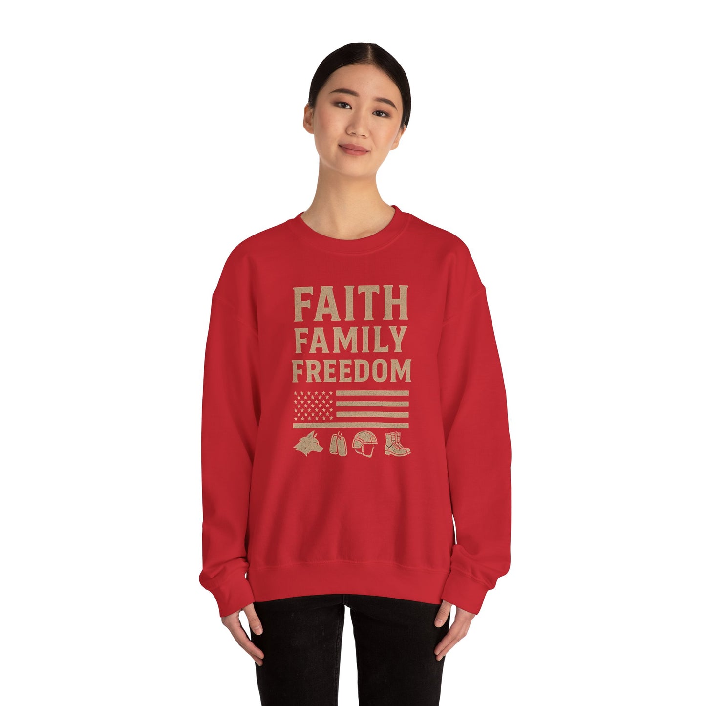 Faith Family Freedom Sweater