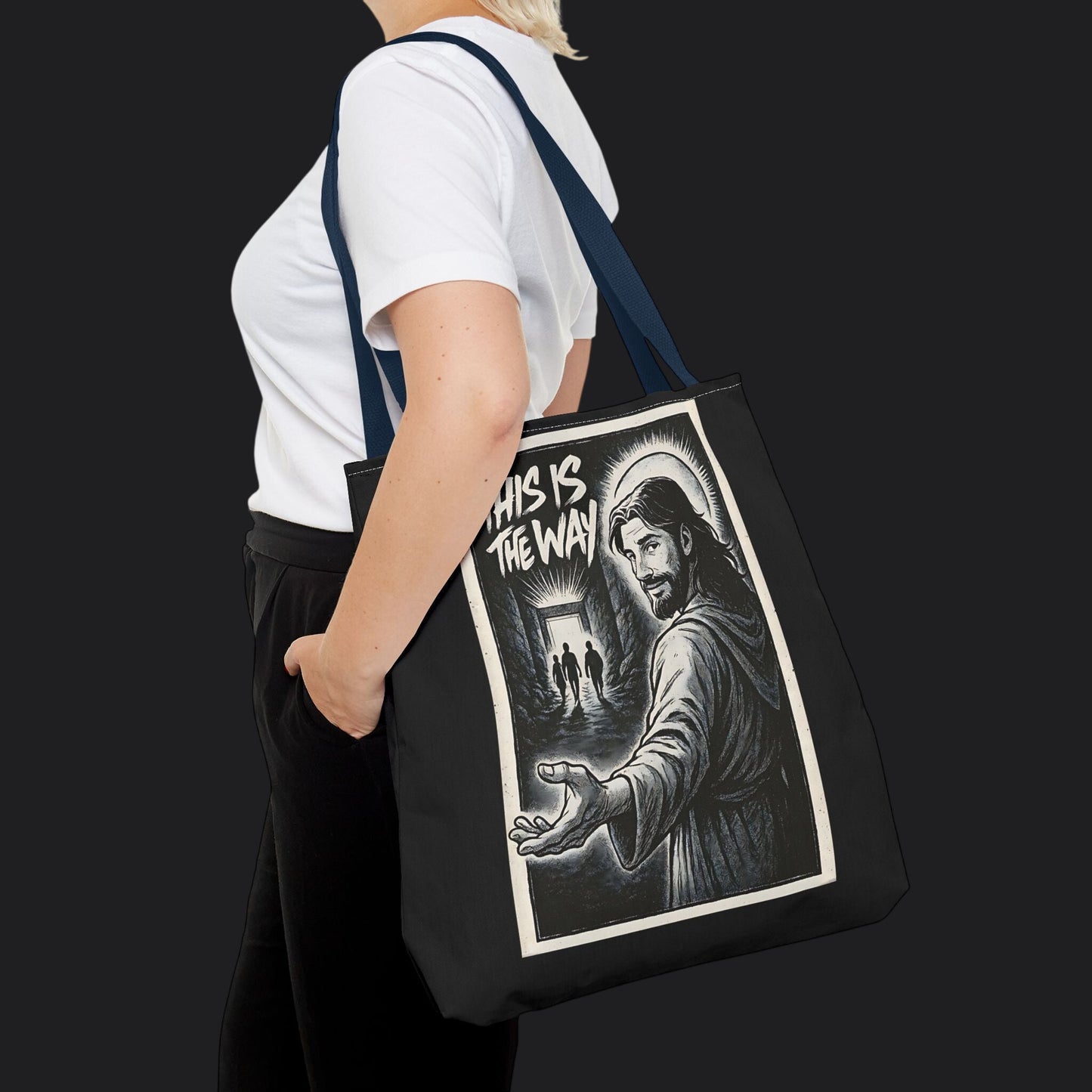 This is the Way Tote Bag — Military Lifestyle Veteran Canvas Bag