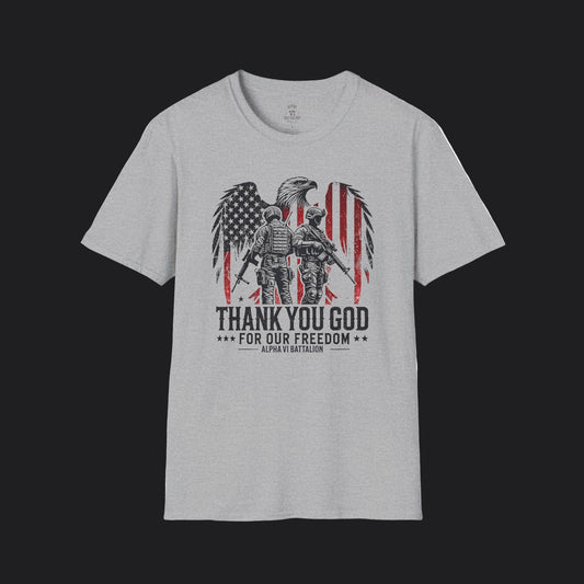 Thank You God for Our Freedom Tee