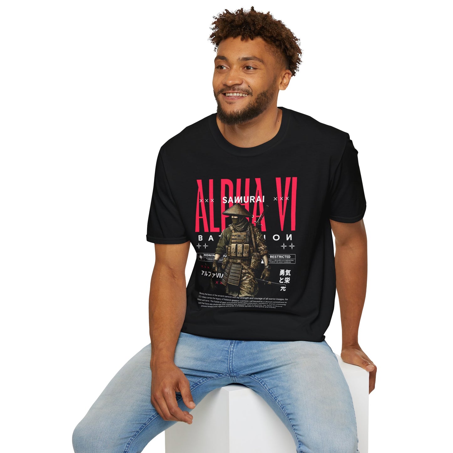 Alpha VI Battalion Samurai Tee