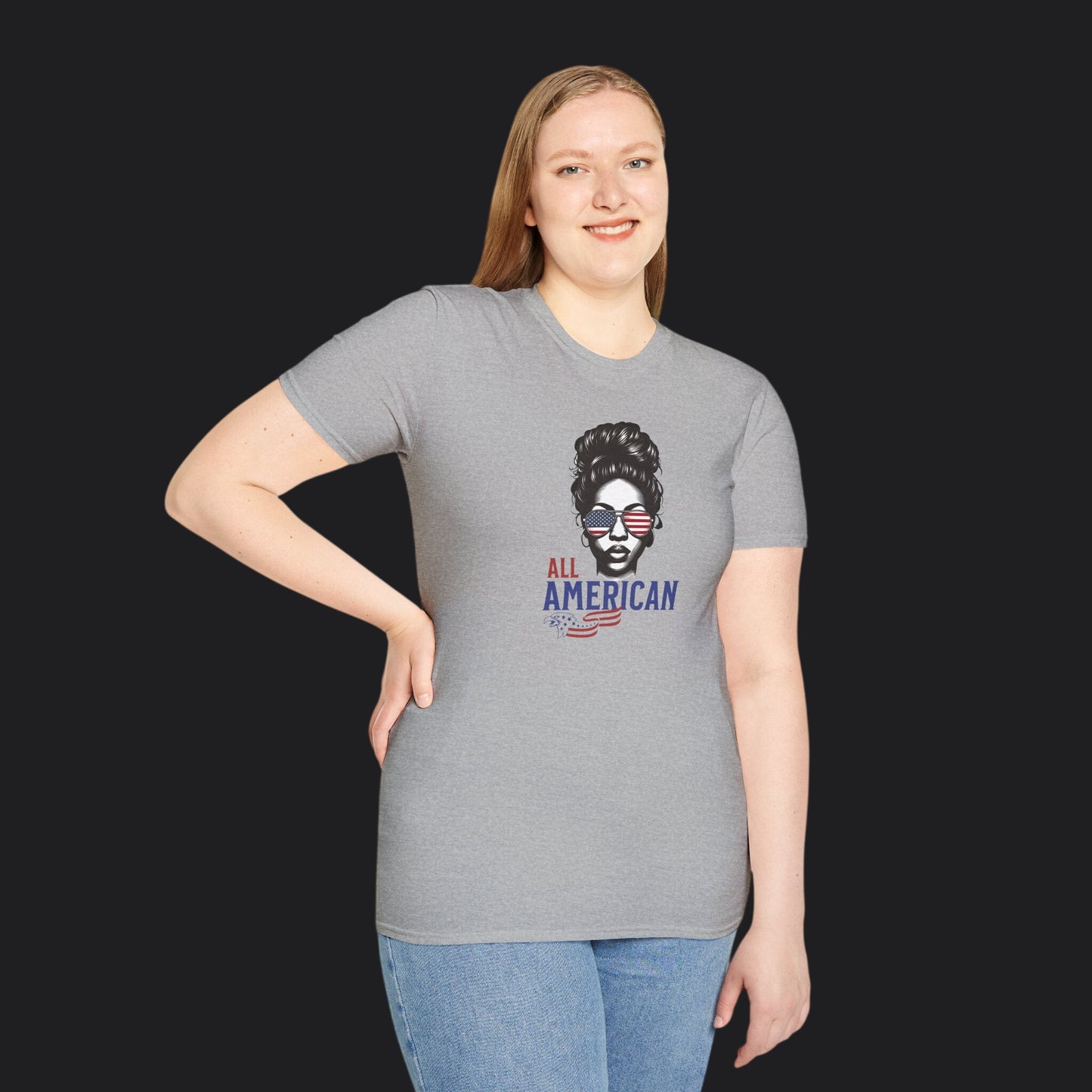 All American Heritage Edition Tee — Vintage Patriotic Veteran T-Shirt