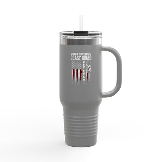 Built Different Coast Guard Veteran 40oz Tumbler