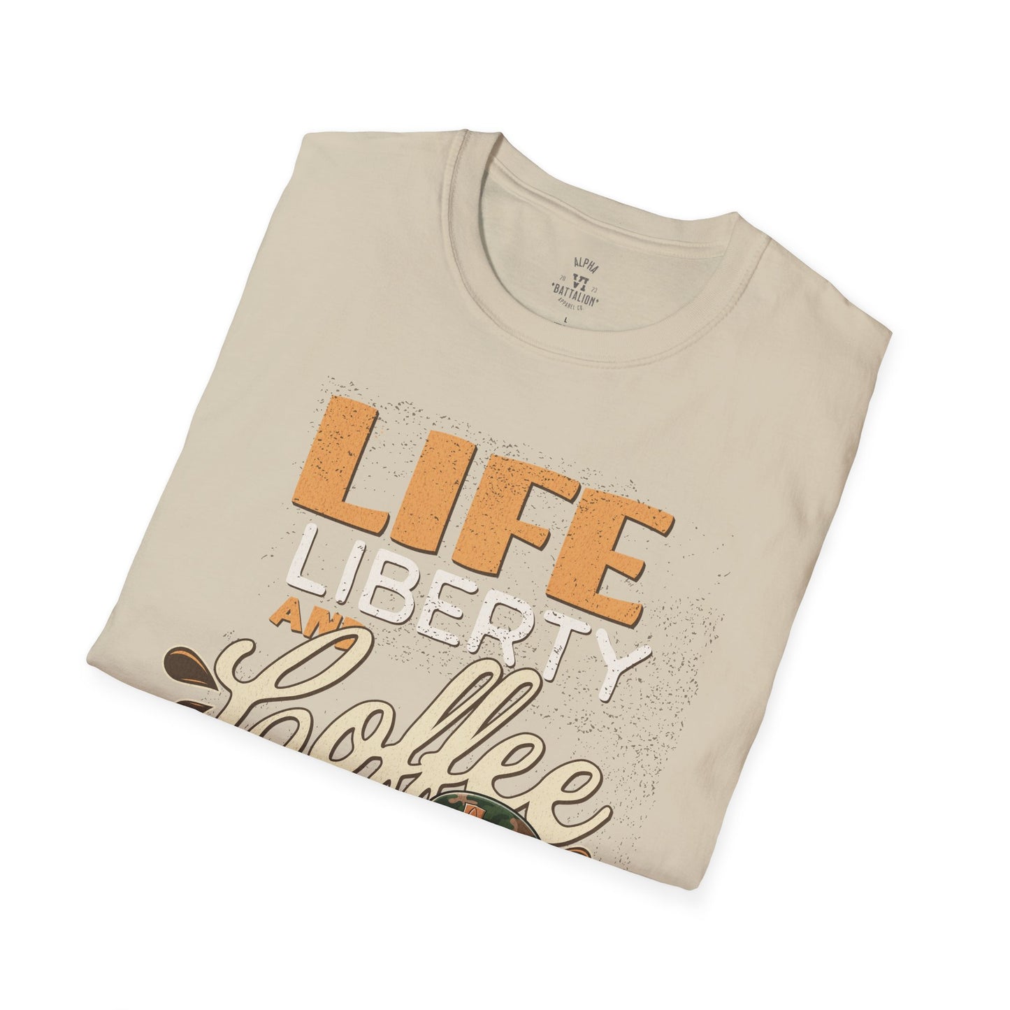 Life, Liberty, & Coffee (Male) Tee