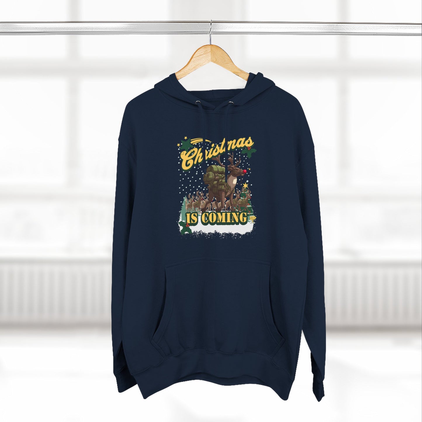 Rucking Rudolph: Christmas Is Coming Hoodie