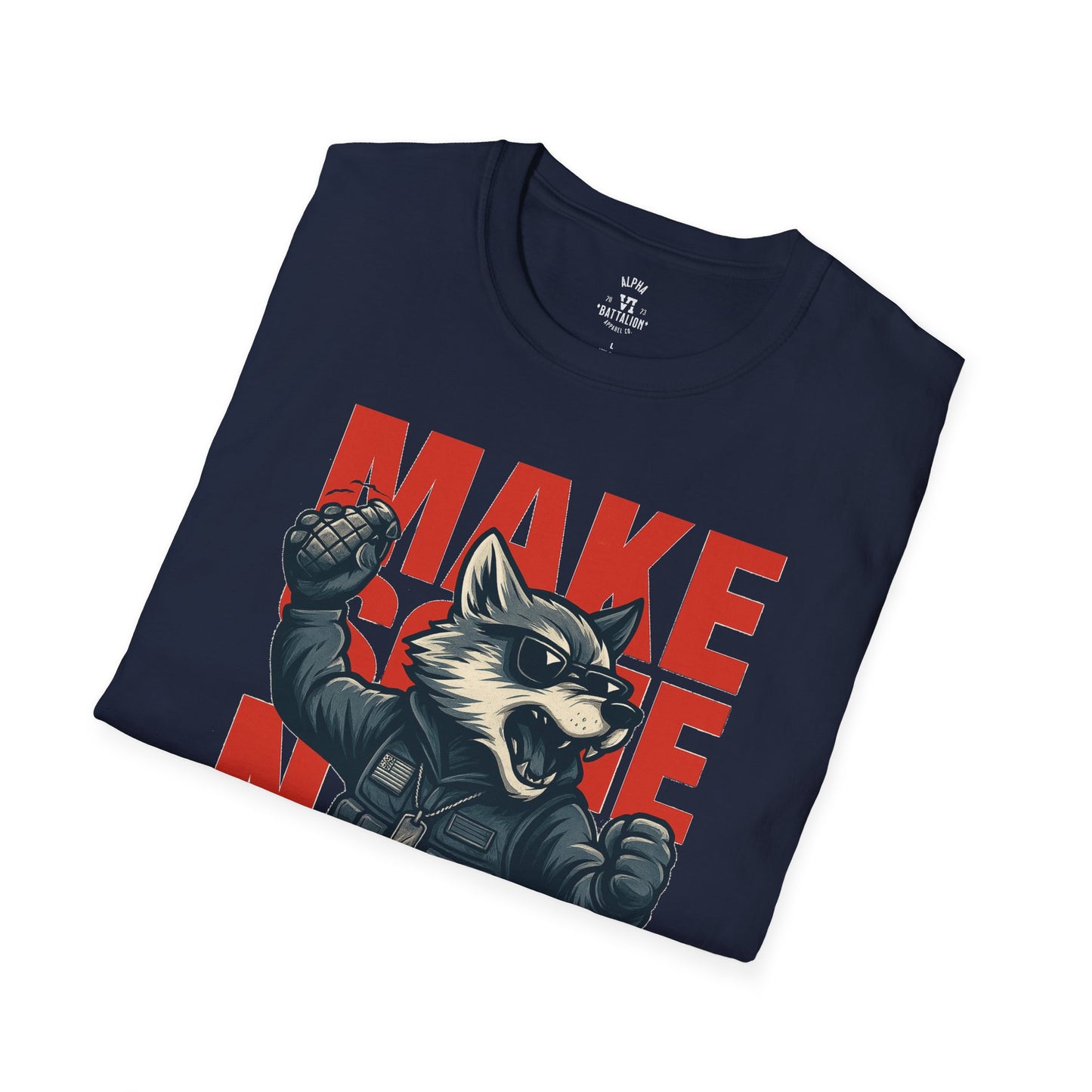 Make Some Noise – Alpha 6 Wolf Tee