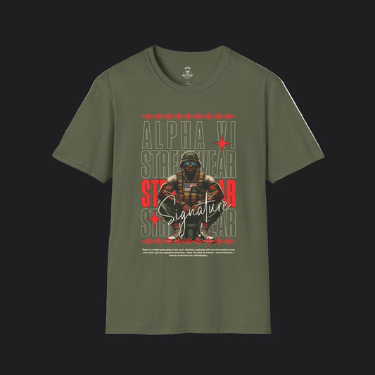 Alpha VI Streetwear Signature Tee