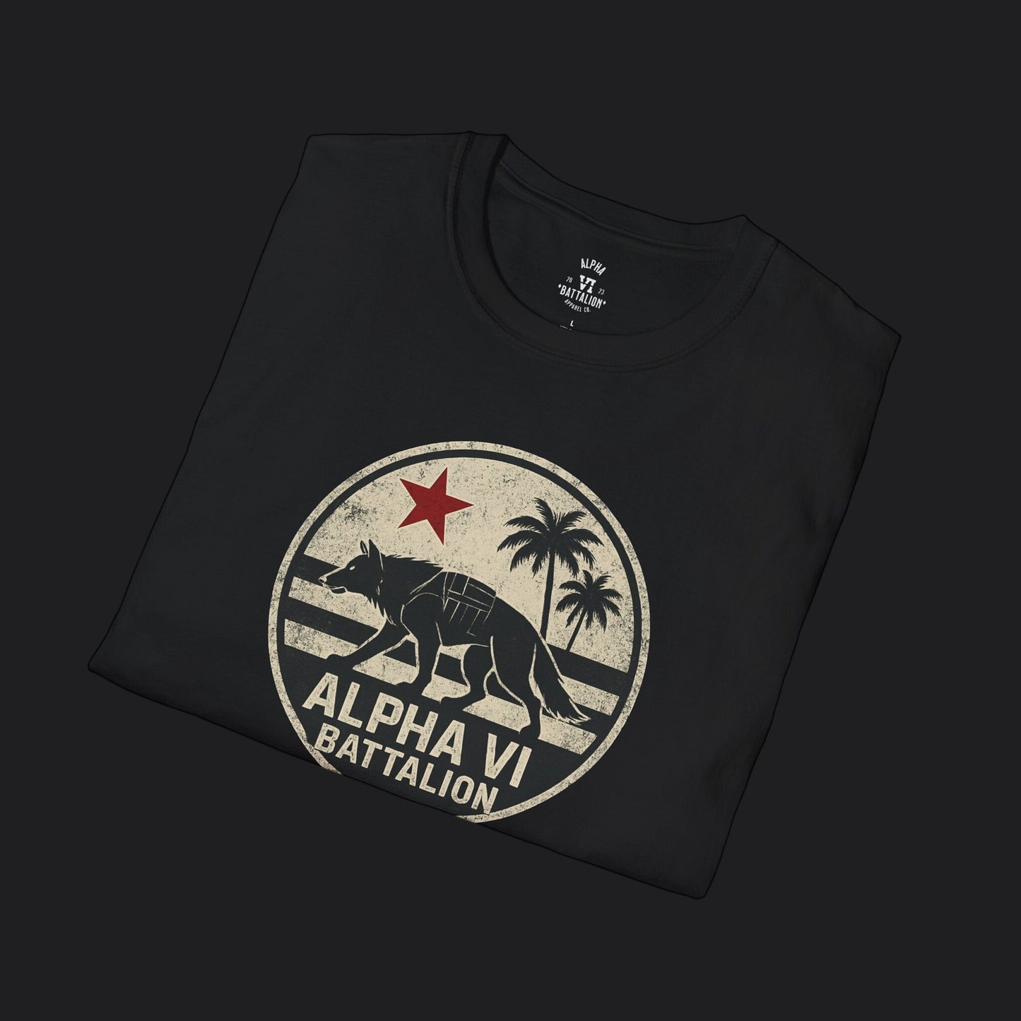 Alpha VI Wolf Sunset Reign Tee