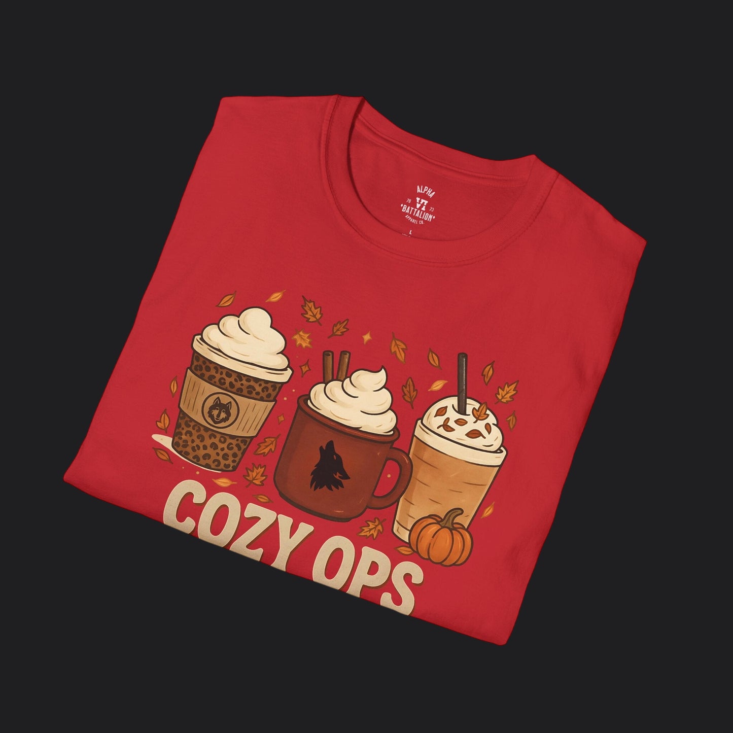 Cozy Ops Tee — Military Family Homefront Heroes Fun T-Shirt
