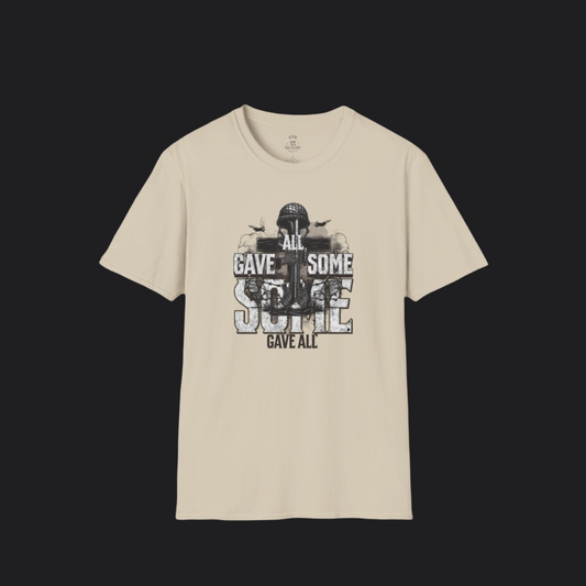 All Gave Some; Some Gave All Battlefield Cross Tee