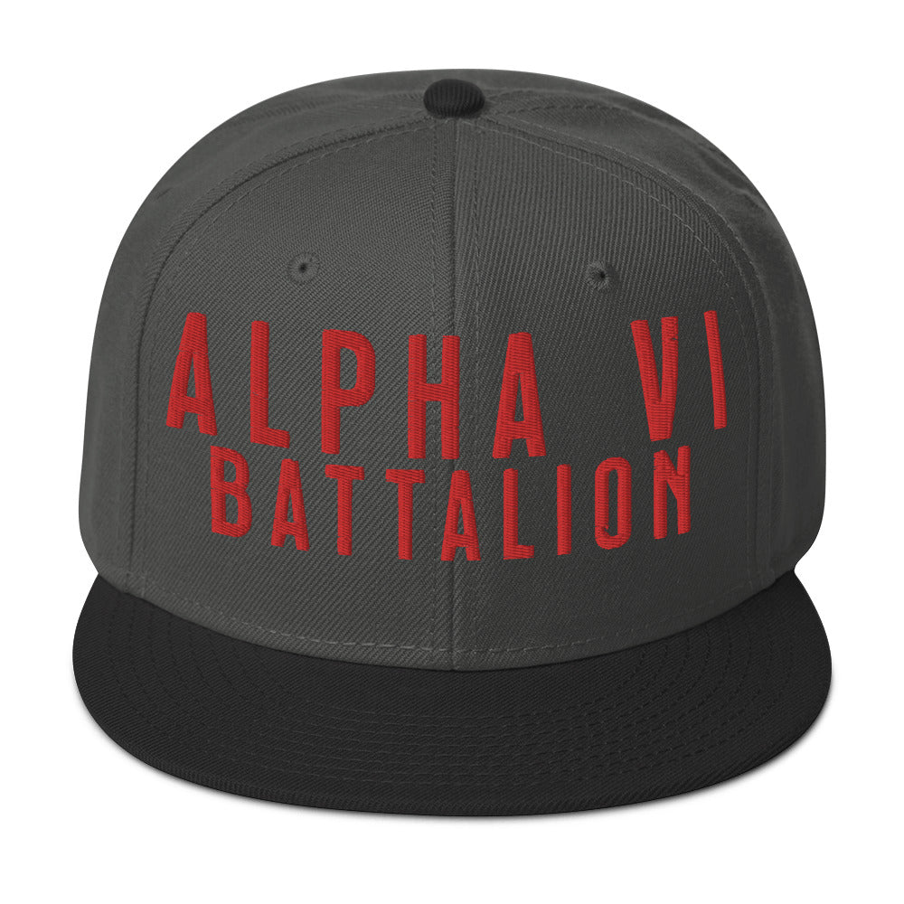 Alpha VI Battalion Snapback Hat