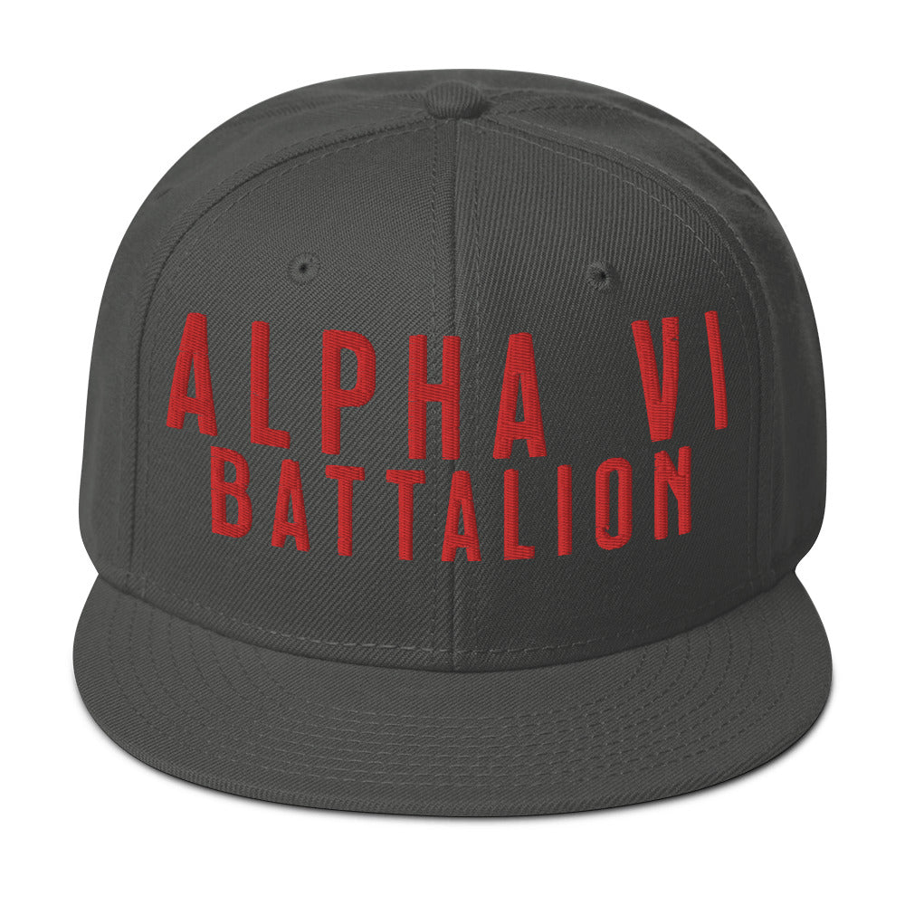 Alpha VI Battalion Snapback Hat