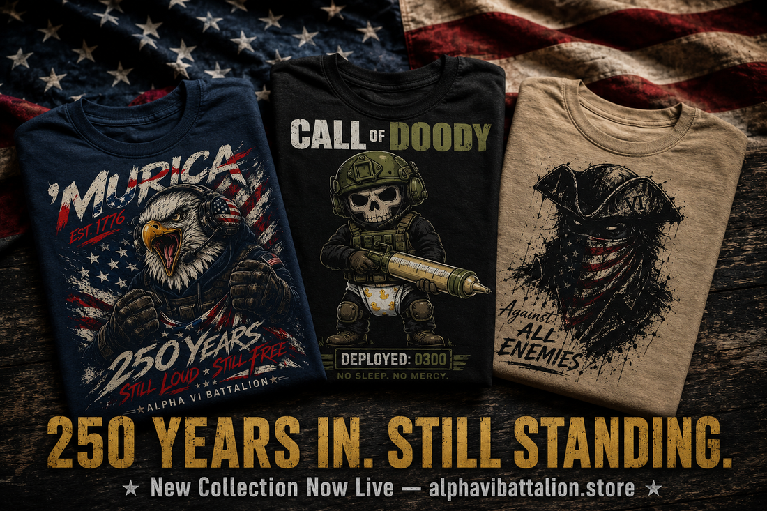 250 Years In. Still Standing. New Drops Now Live.
