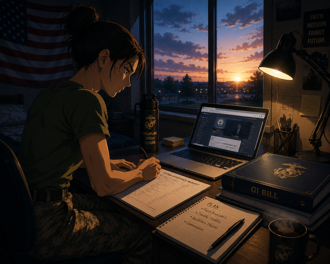 The College Trap Part 4 — Use Tuition Assistance While You Are In. Stack the GI Bill When You Get Out.