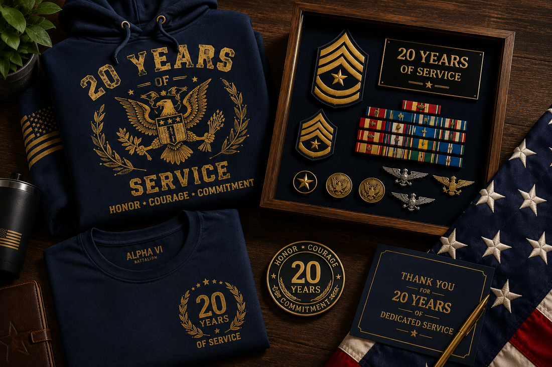 The Ultimate Military Retirement Gift Guide — Honoring 20 Years of Service
