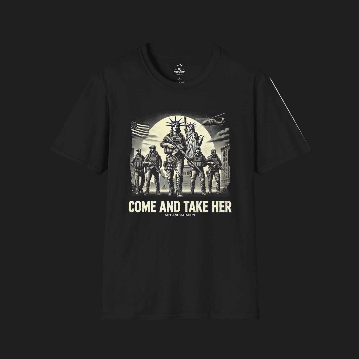 Come and Take Her Lady Liberty Tee