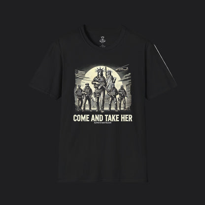 Come and Take Her Lady Liberty Tee