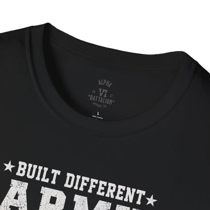 Built Different Army Veteran Tee