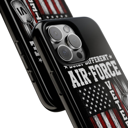 Built Different Air Force Veteran Tough Phone Case