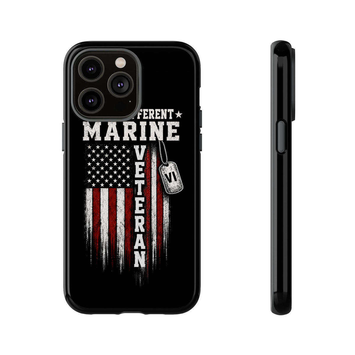 Built Different Marine Veteran Tough Phone Case