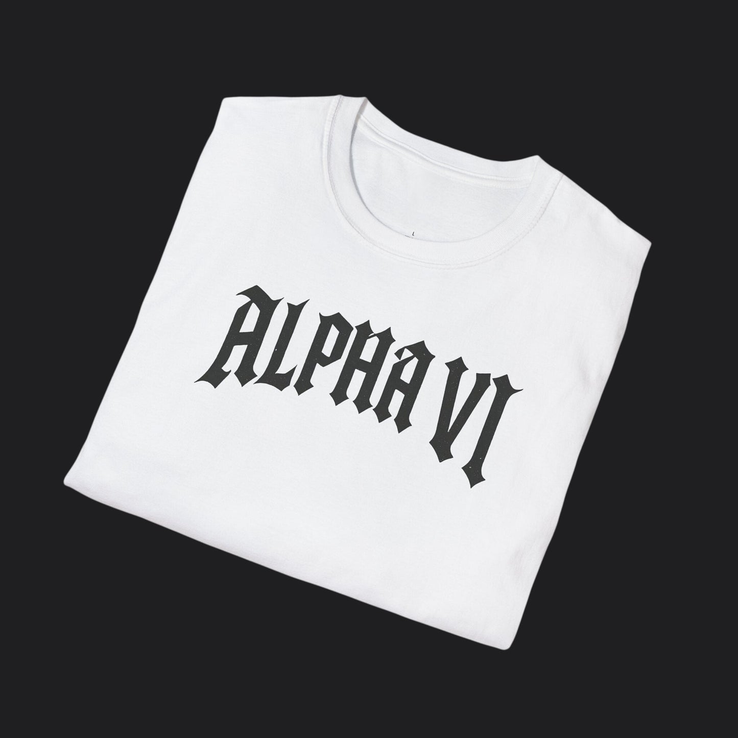 Alpha VI Battalion Crest Tee — Veteran Brand Core Identity T-Shirt v3