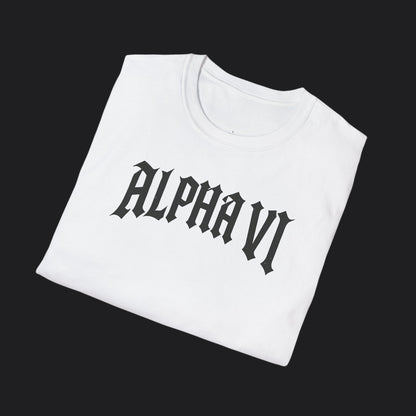 Alpha VI Battalion Crest Tee — Veteran Brand Core Identity T-Shirt v3