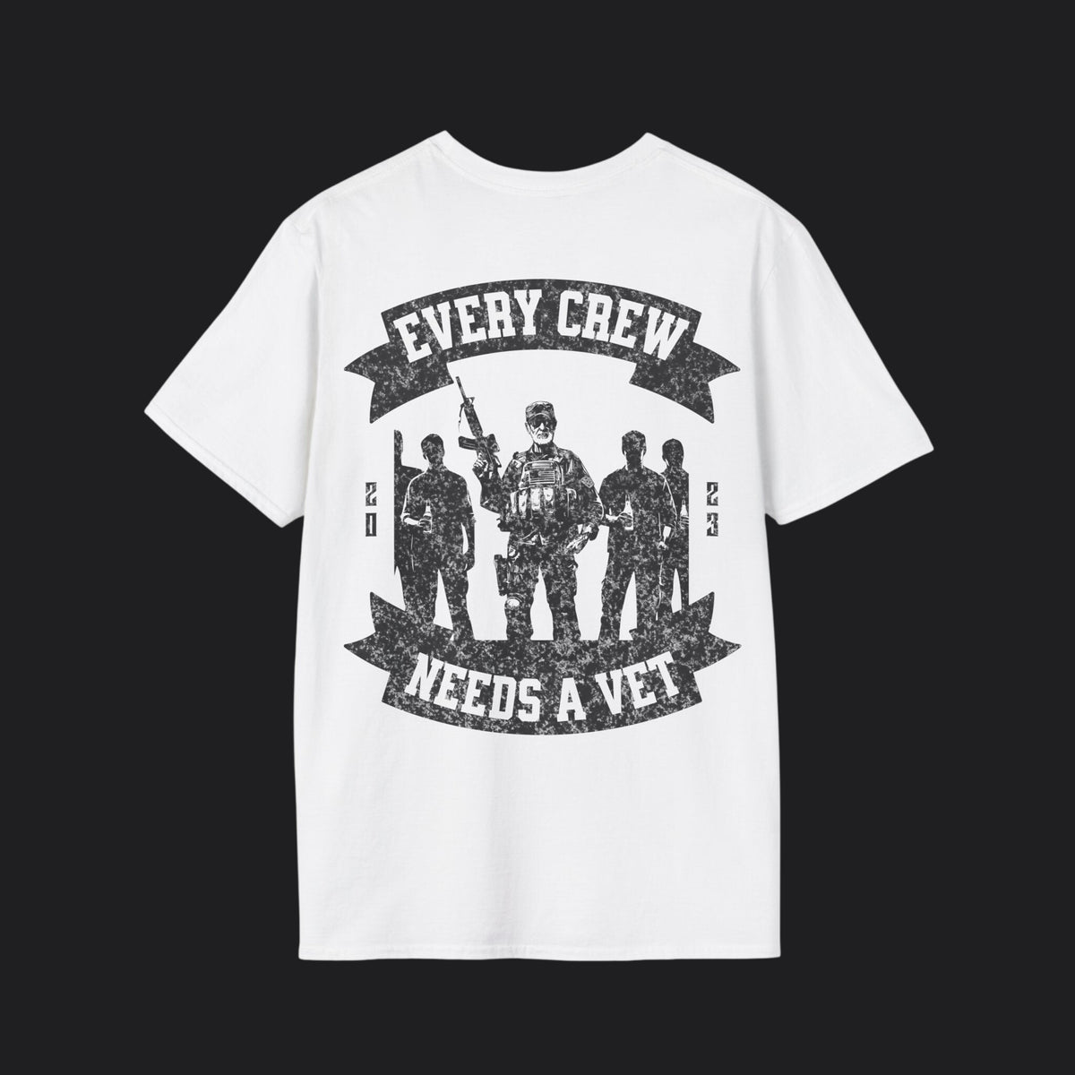 Every Crew Needs a Seasoned Vet Tee