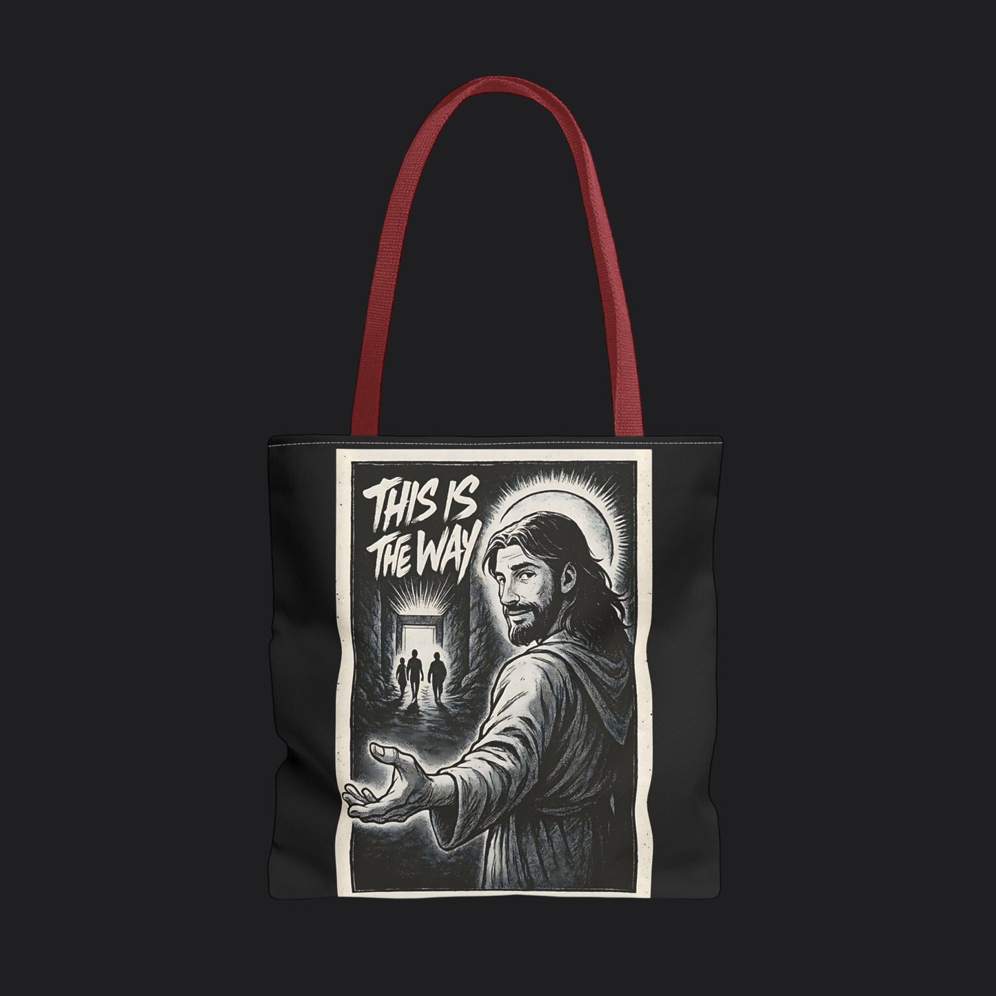This is the Way Tote Bag — Military Lifestyle Veteran Canvas Bag