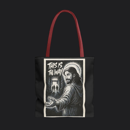 This is the Way Tote Bag — Military Lifestyle Veteran Canvas Bag