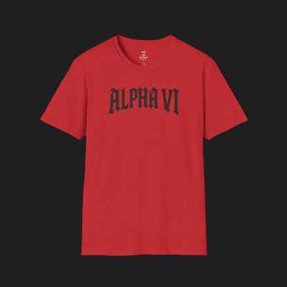 Alpha VI Battalion Crest Tee — Veteran Brand Core Identity T-Shirt v3