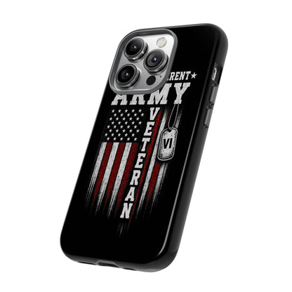 Built Different Army Veteran Tough Phone Case