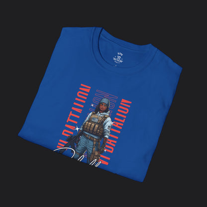 Rebel Warrior Streetwear Tee — Military Urban Veteran T-Shirt