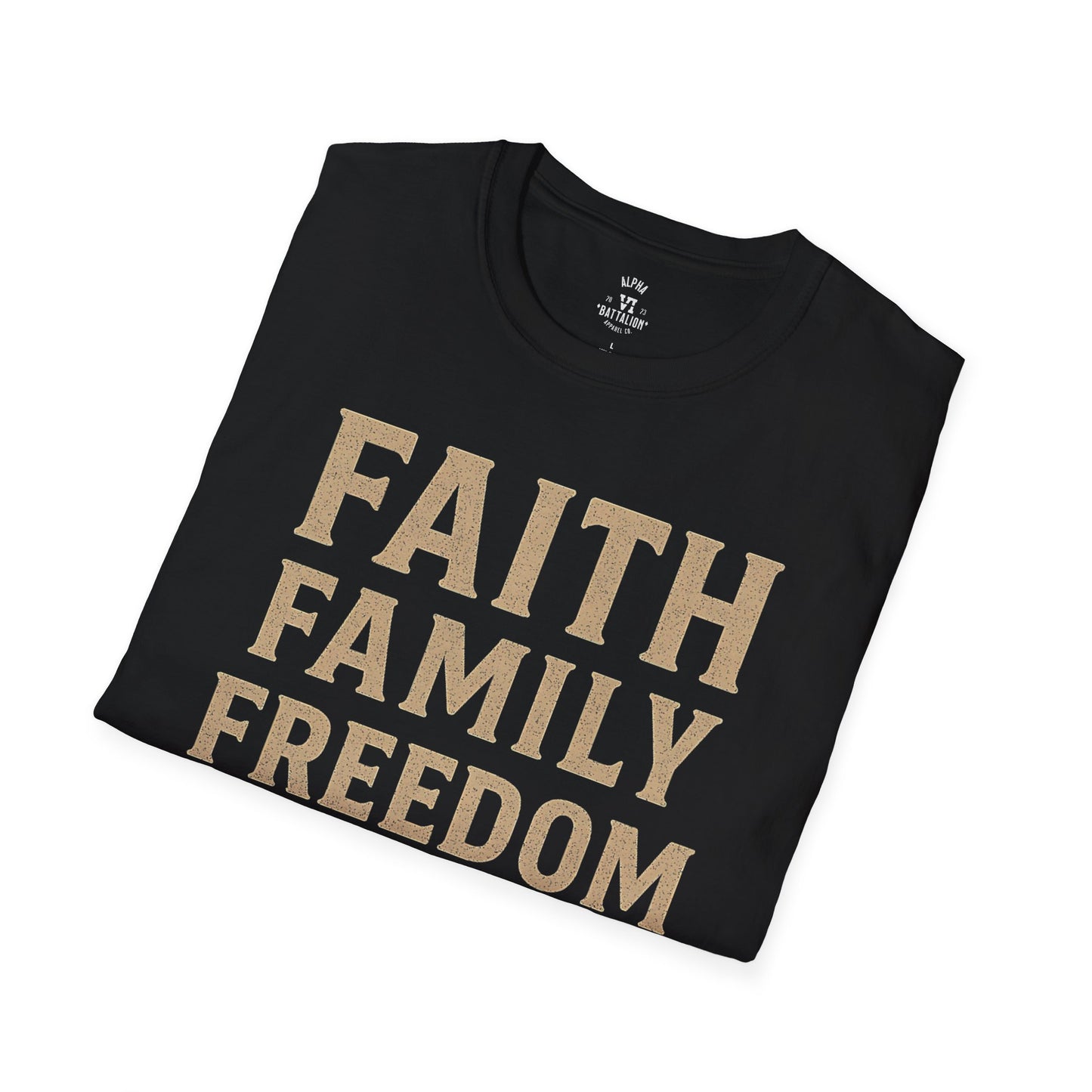 Faith Family Freedom Tee