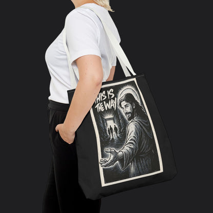 This is the Way Tote Bag — Military Lifestyle Veteran Canvas Bag