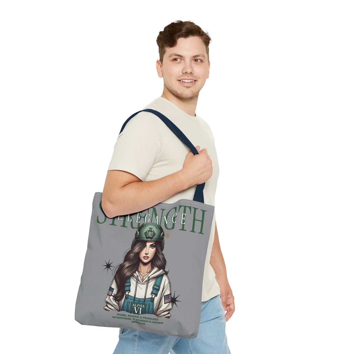 Strength & Elegance Tote Bag