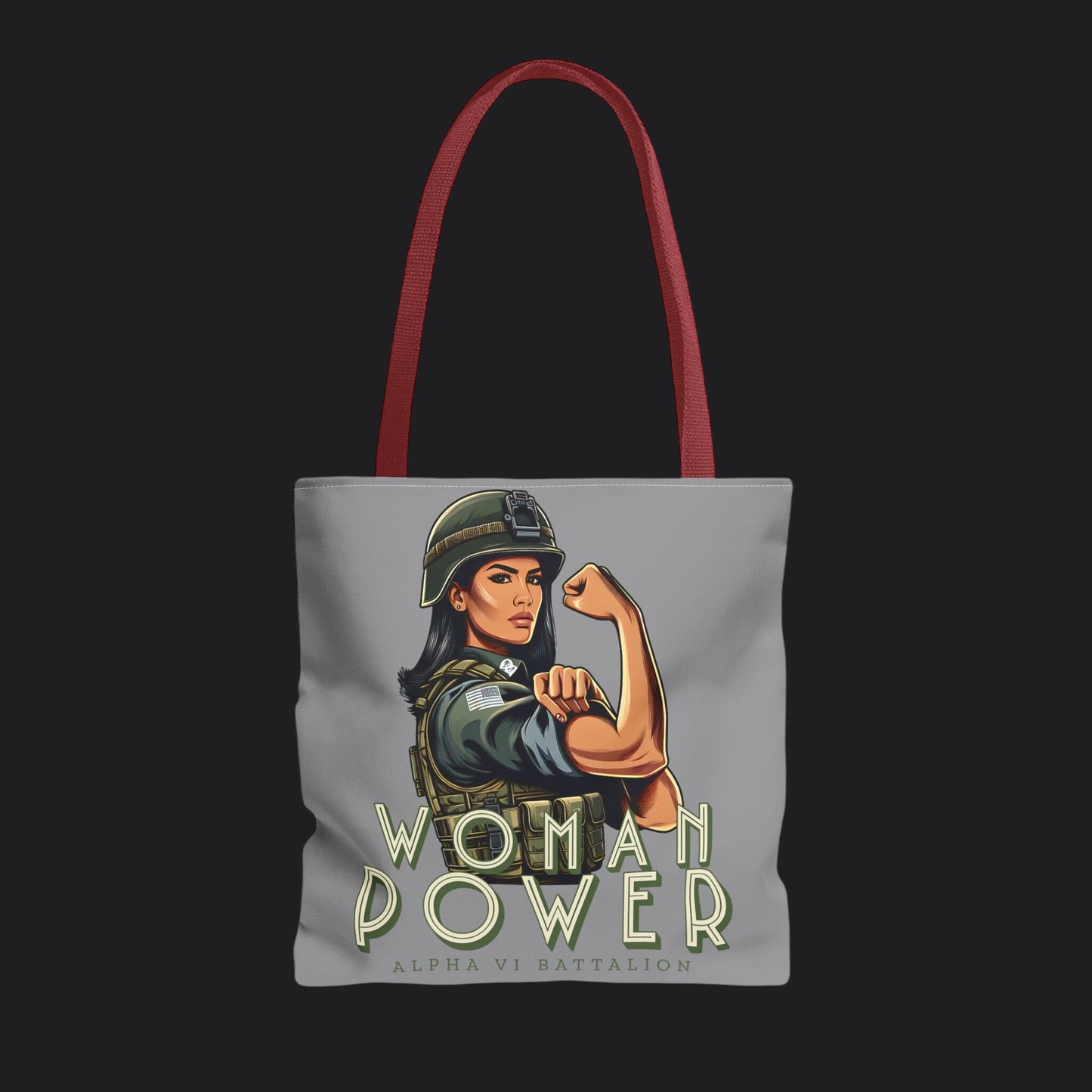 Rosie the Riveter Spirit Edition Tote Bag — Women's Empowerment Canvas Bag