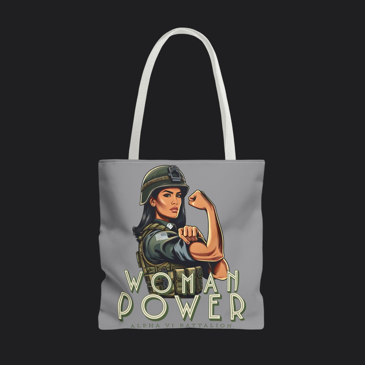 Rosie the Riveter Spirit Edition Tote Bag — Women's Empowerment Canvas Bag