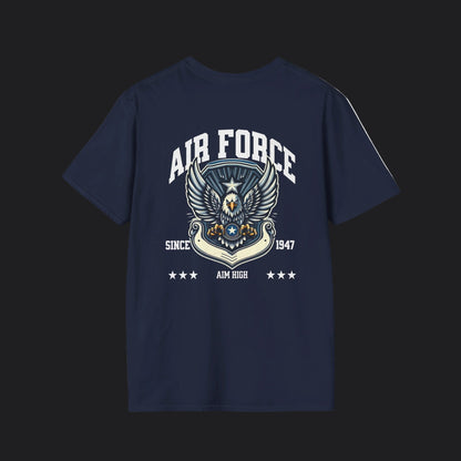 AIR FORCE Aim High Tee — USAF Veteran Airman T-Shirt