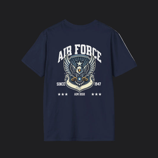 AIR FORCE Aim High Tee — USAF Veteran Airman T-Shirt